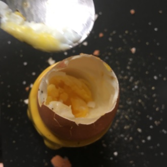 Noch ein gekochtes Ei.